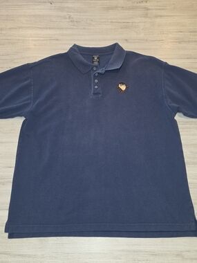 Vintage 97' Warner Bros Studio Store Polo Shirt Tazz Embroidered Adult Large C5